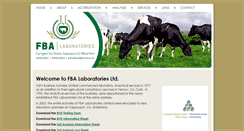 Desktop Screenshot of fba-labs.com